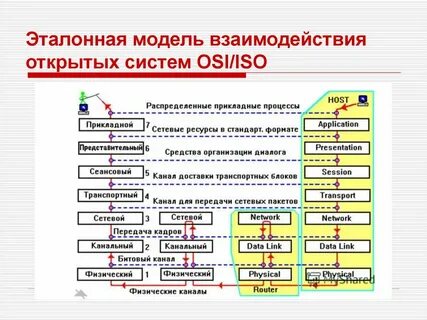 Эталонные модели взаимодействия систем