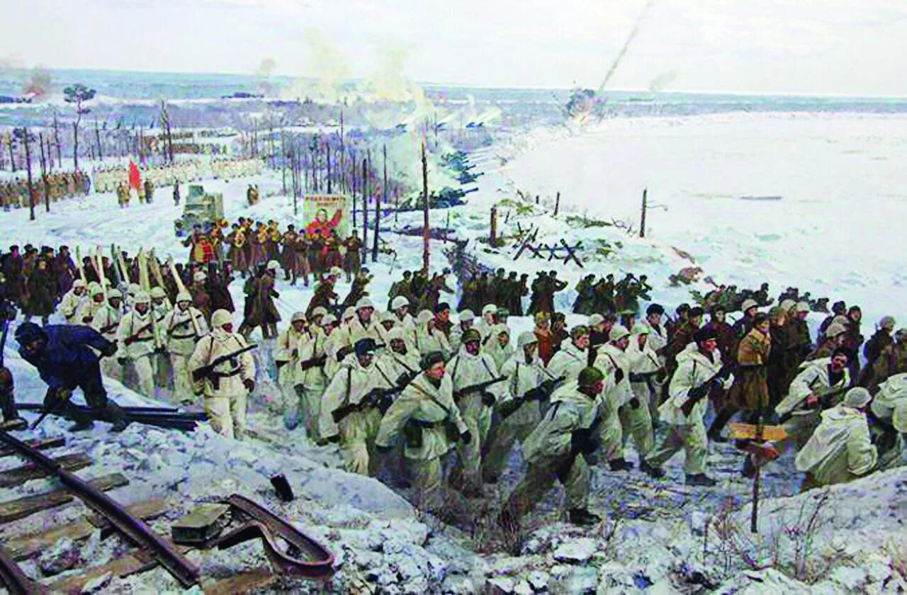 Прорыв блокады Ленинграда 18 января 1943. Операции ленинградской битвы