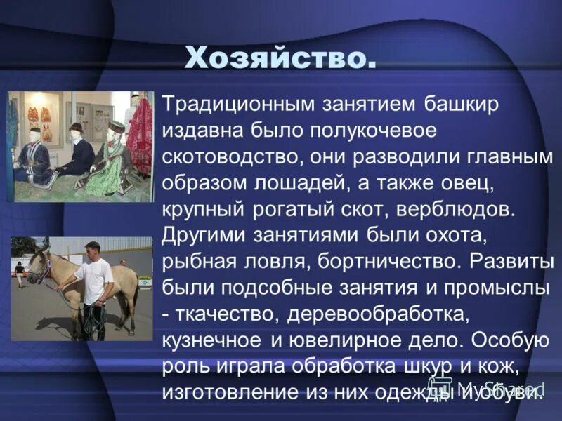Сообщение о башкирах