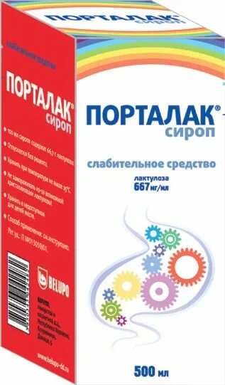 Порталак сироп фл. Лактулоза сироп Порталак. Порталак сироп (фл.500мл). Порталак 667мг/мл 500мл сироп.