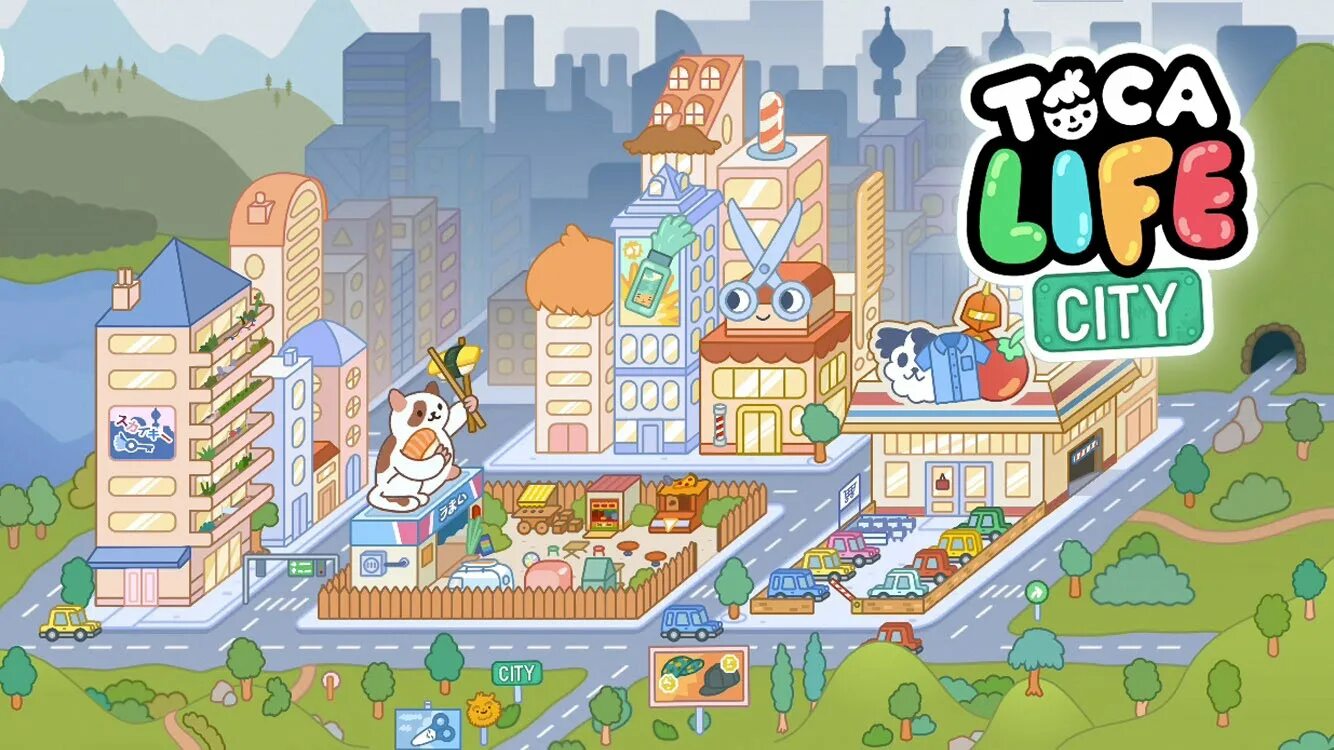 Тока лайф Сити. Toca город. Toca Life: City. My City город.