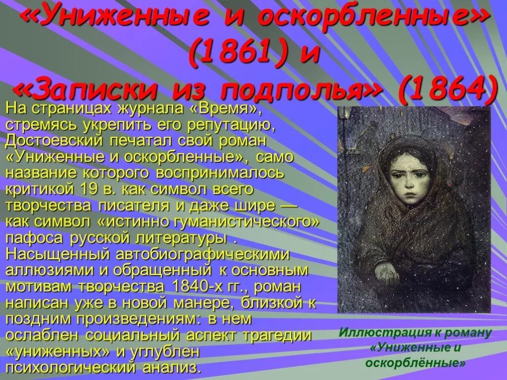 Униженные и оскорбленные очень краткое содержание. Униженные и оскорбленные 1861. нелли униженные и оскорбленные. униженные и оскорбленные презентация. униженные и оскорбленные на страницах романа.