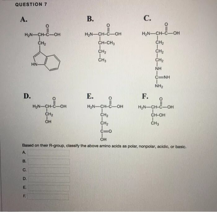 Nh2n-ch2-Ch-Ch=c-ch2oh. H_2n-Ch_2-Ch=Ch_2h2n−ch2−Ch=ch2?. Ch3 - Ch ch2 - Ch ch2 - c o o h nh2. H3c-ch2-n-h-h-ch3.