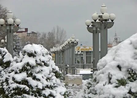 Снег в анапе