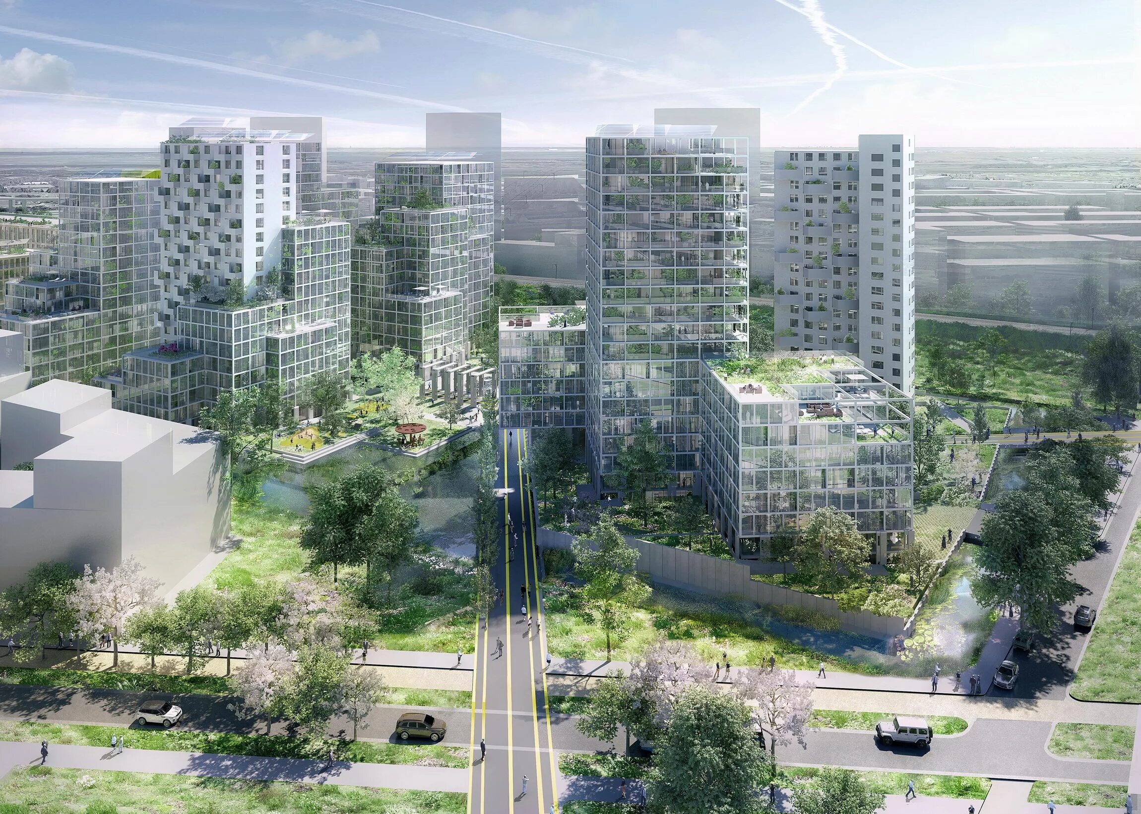 Residential area. Урбанизм (градостроительство). Экологичный урбанизм. Экологичный жилой комплекс. Новый урбанизм.