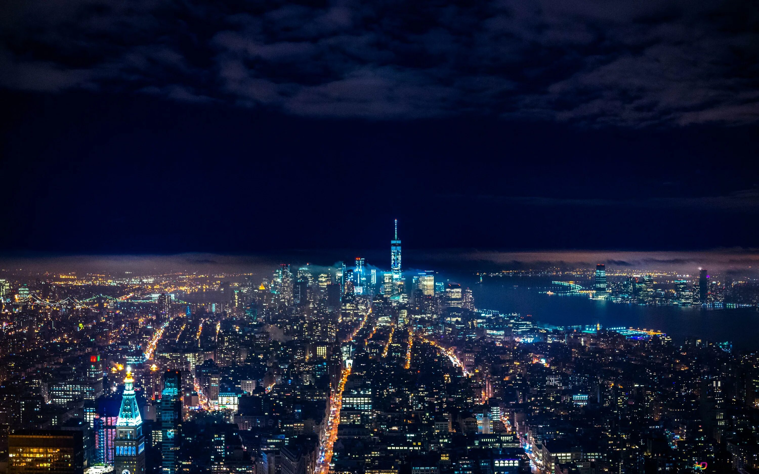 Красивый вид ночью. Нью-Йорк Сити. Ночной город с высоты. Нью-Йорк ночью с высоты. Город с высоты ночью.