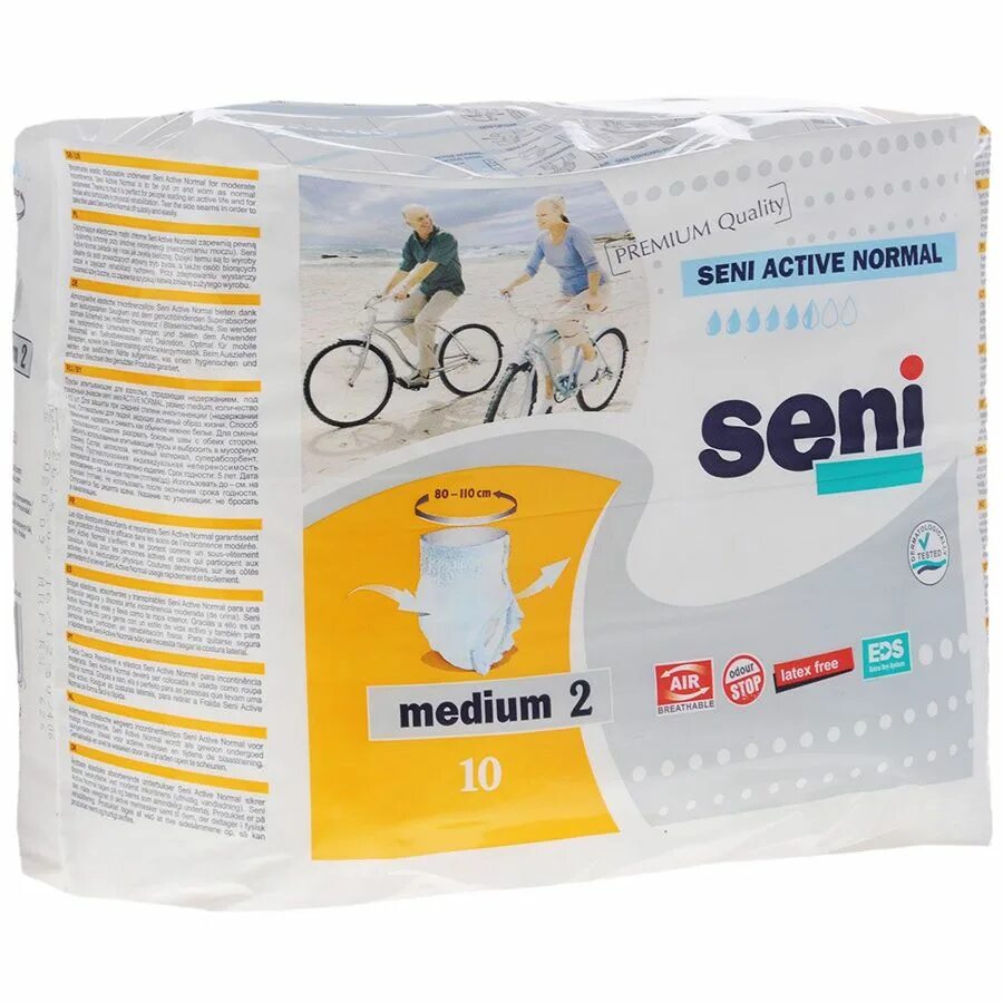 Active medium. Подгузники-трусы seni active нормал. seni active normal 10 шт. подгузники трусы сени актив нормал медиум. трусы для взрослых seni active medium 30шт normal.