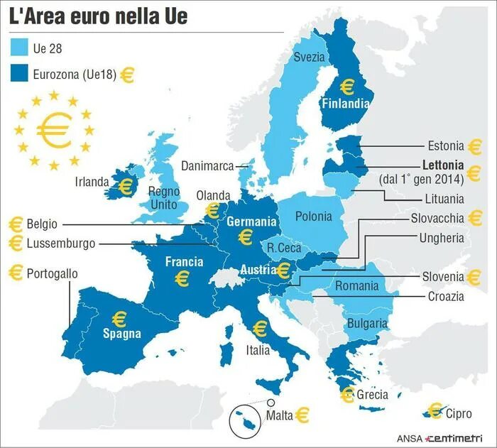 В каких странах евро. Еврозона евро. Карта еврозоны со странами. Страны в которых евро.