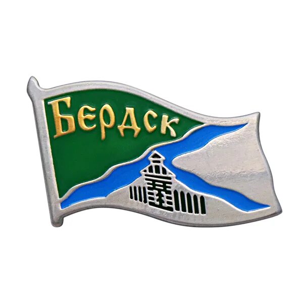 Флаг Бердска. Размер 135x90 см. - купить Флаг по выгодной цене в интернет-магази