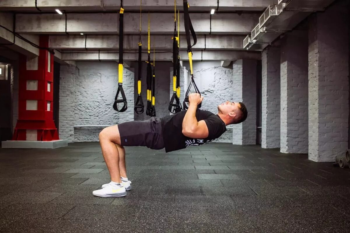 Пытки в спортзале. Тренировочные петли TRX. Петли Береша TRX. Петли TRX упражнения.