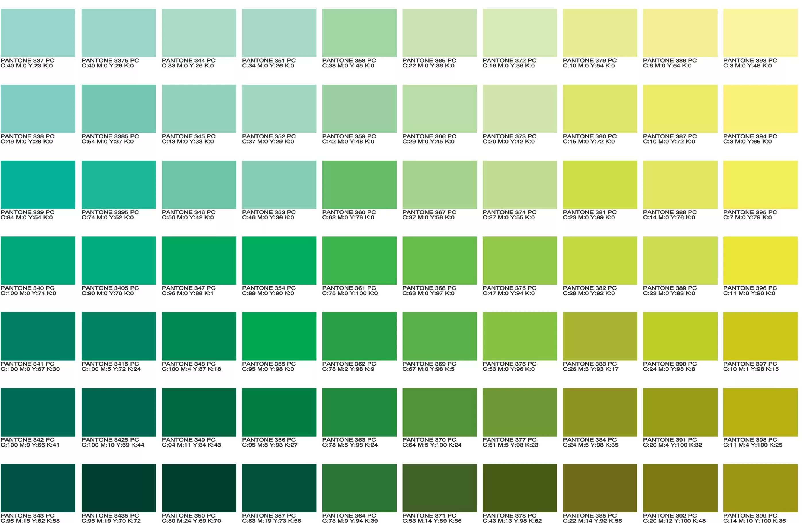 Зеленый номера цветов. Пантон зеленый 3501c. Пантон зеленый 375c. Пантон 382. Пантон 355с.