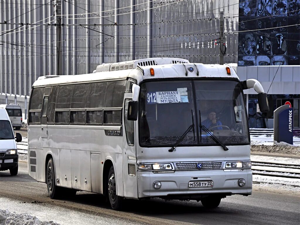 Автобус 912 Барнаул мульта. М-558к. М558тр152.