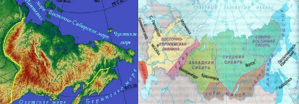 Северо восток география. Северо-Сибирская и Колымская низменности на карте России. Северо Восточная Сибирь на карте границы. Северо Восточная Сибирь равнина на карте. Колымская низменность на карте России.