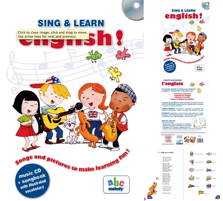 Sing and learn. Sing and learn