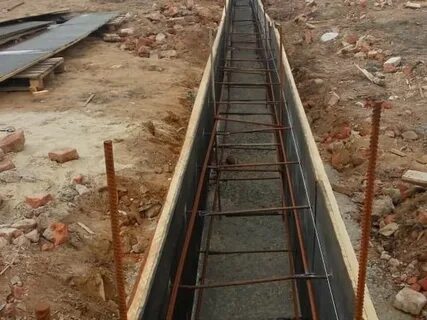Фундамент для металлического каркаса