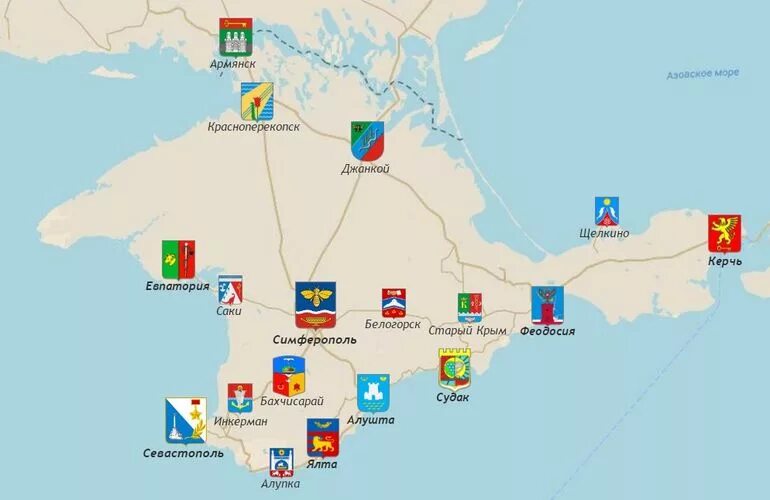 Карта крымского полуострова с городами. Крымский полуостров географическая карта. Крым карта с городами и поселками. Карта округов крыма. Полуостров крым на карте.