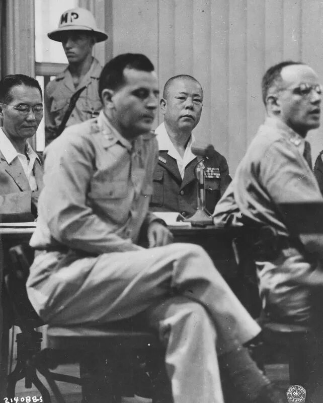 Японские военные преступники второй мировой. Генерал Томоюки Ямасита. Томоюки Ямасита генералы Японии. Генерал Японии 1945.