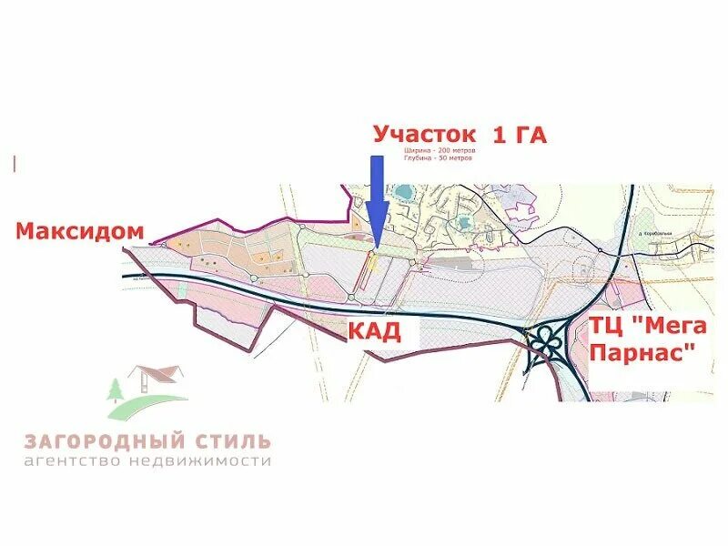ленинградская обл. бугры ленинградская область на карте. 10. , дер. съезд с кад в порошкино.