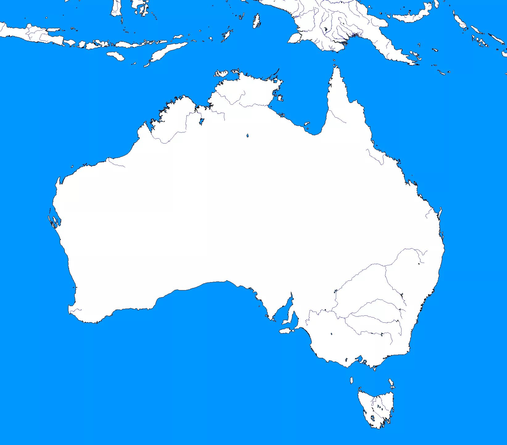 Контур материка Австралия. Контур Австралии и Океании. Контурная карта Австралии. Карта Австралии без надписей.