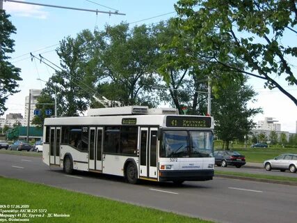 Маршрут 9 троллейбуса минск