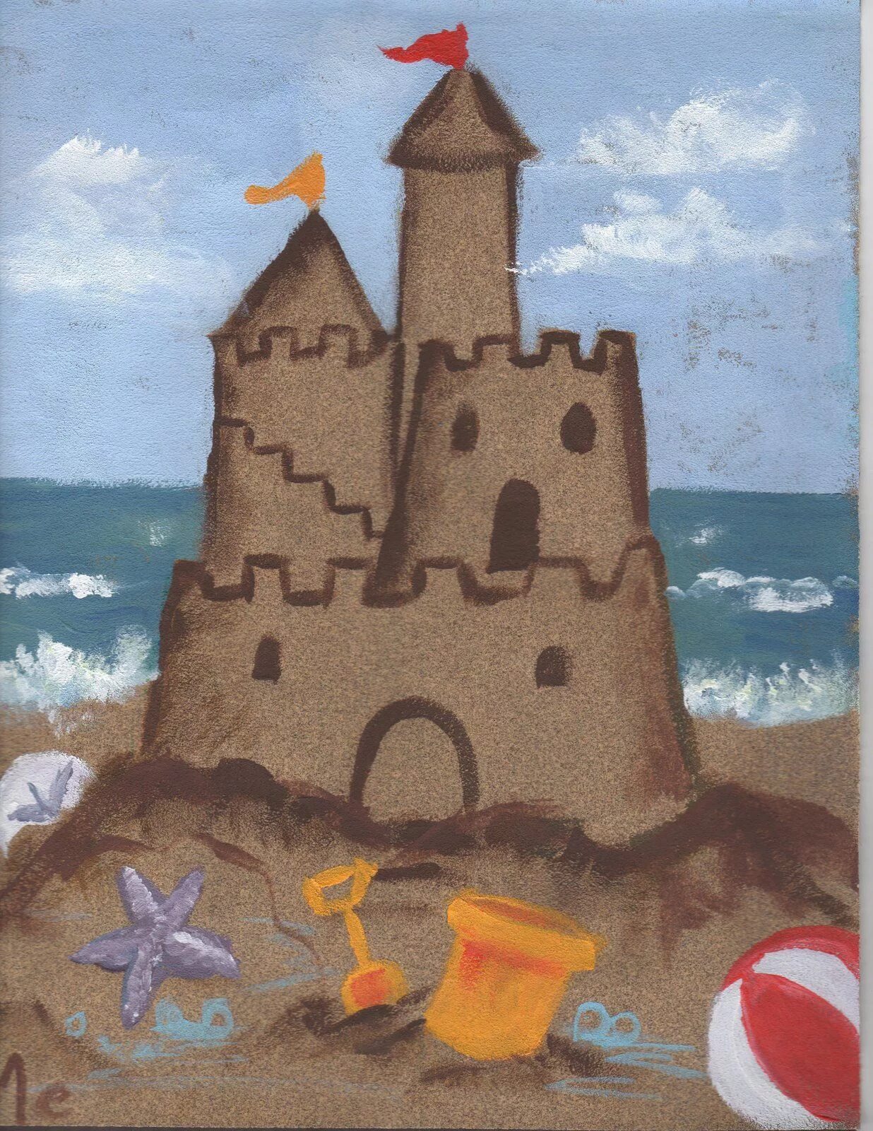 Песочный замок. Замок из песка. Замки из песка детские. Замок детский рисунок. Sandcastle picture