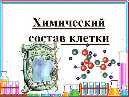 Состав клетки биология 5