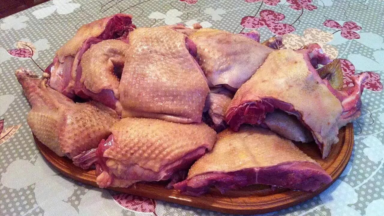 Как разделать утку