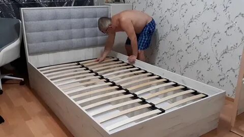Видео сборки кровати