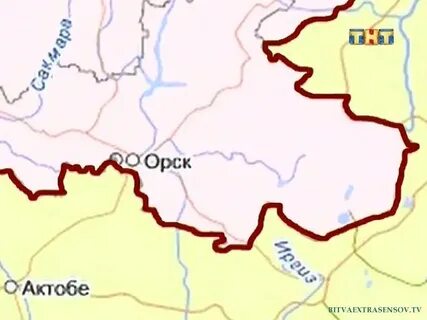 Орск с кем граничит с областями