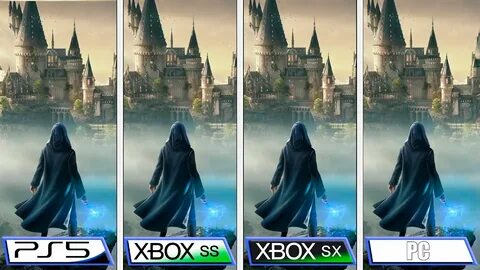 Сравнение производительности Hogwarts Legacy на PS5, Xbox Series X|S и ПК.