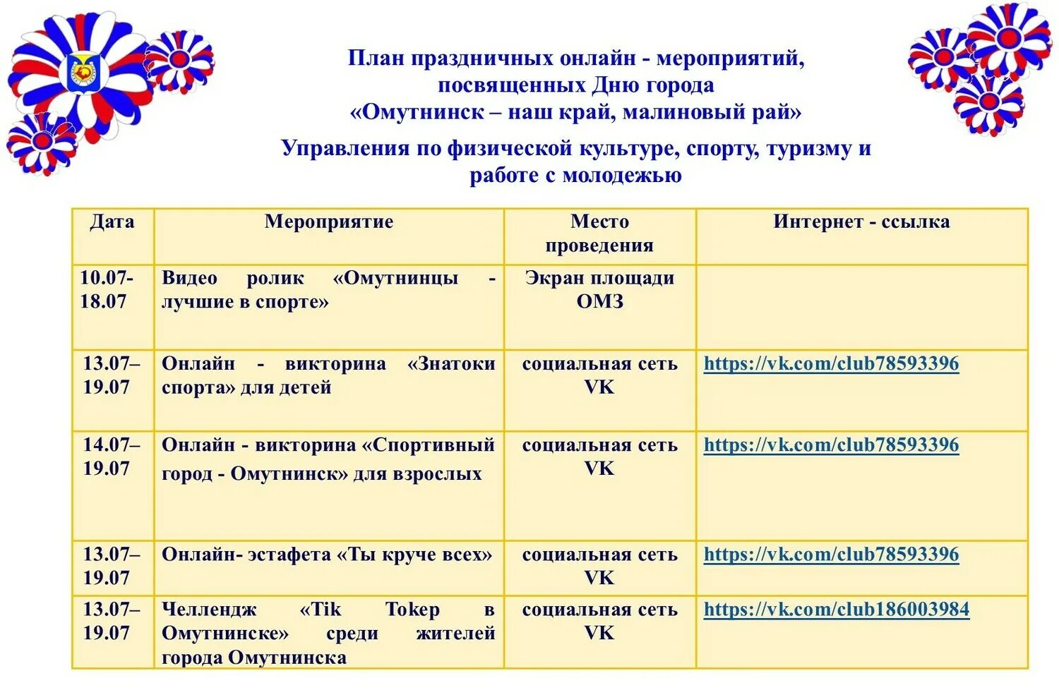 План работы клуба на апрель 2024. План мероприятий на день. Названия мероприятий. План проведения праздника. План проведения мероприятия.