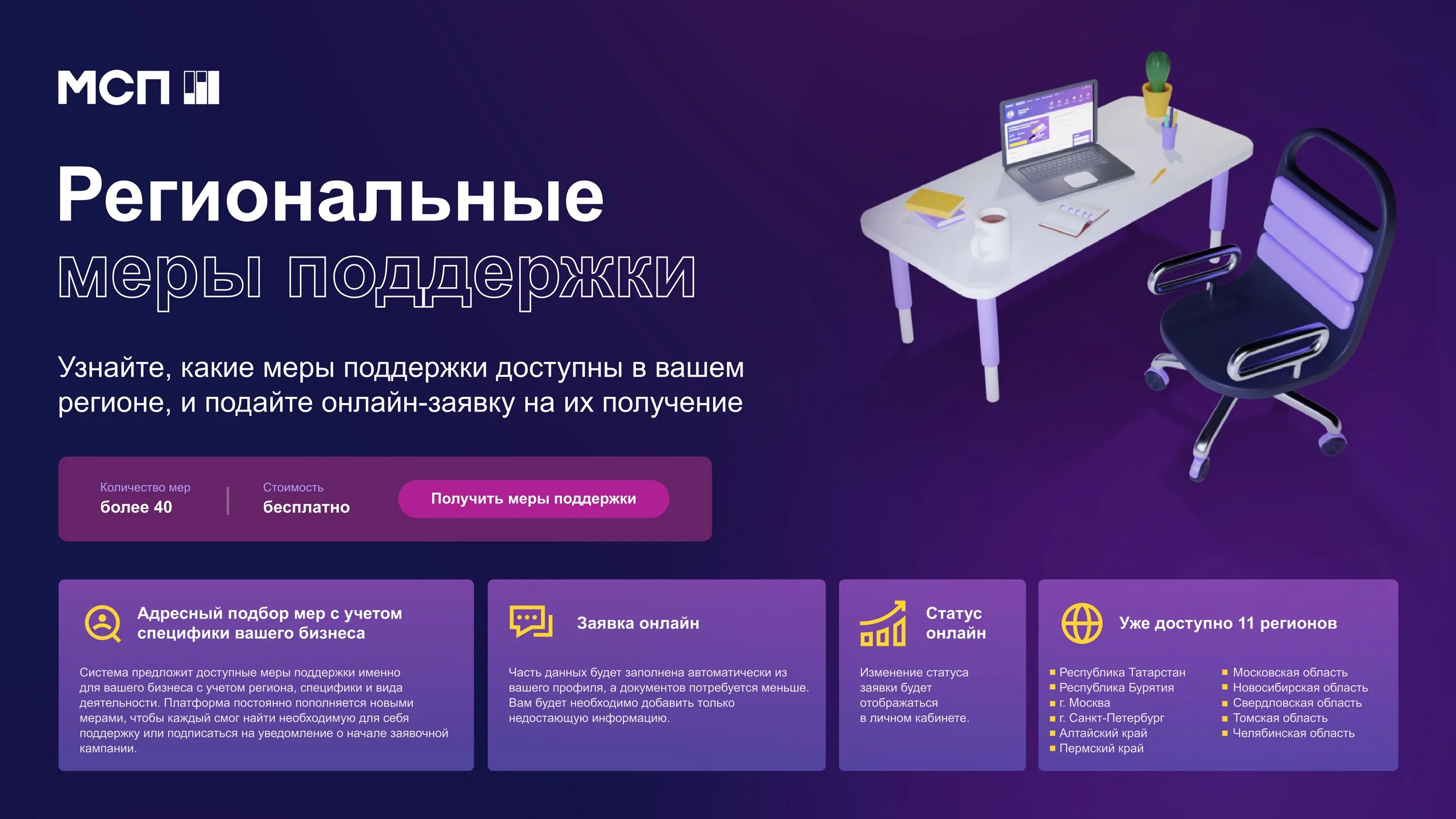 Платформа для подачи заявки