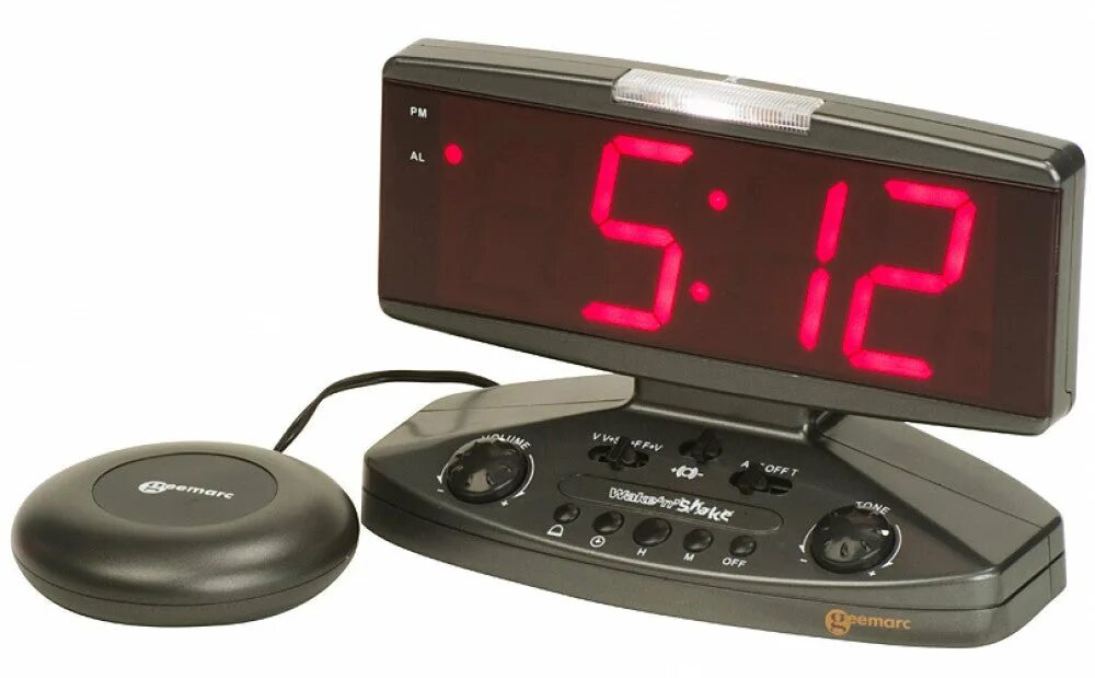 Звук вибрации час. Geemarc Wake n Shake Alarm Clock. Geemarc часы будильник. Geemarc 600. Geemarc 295 Combo.