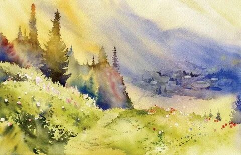 Эротикалық акварель суреттері