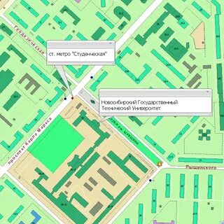 Студенческая маршрут