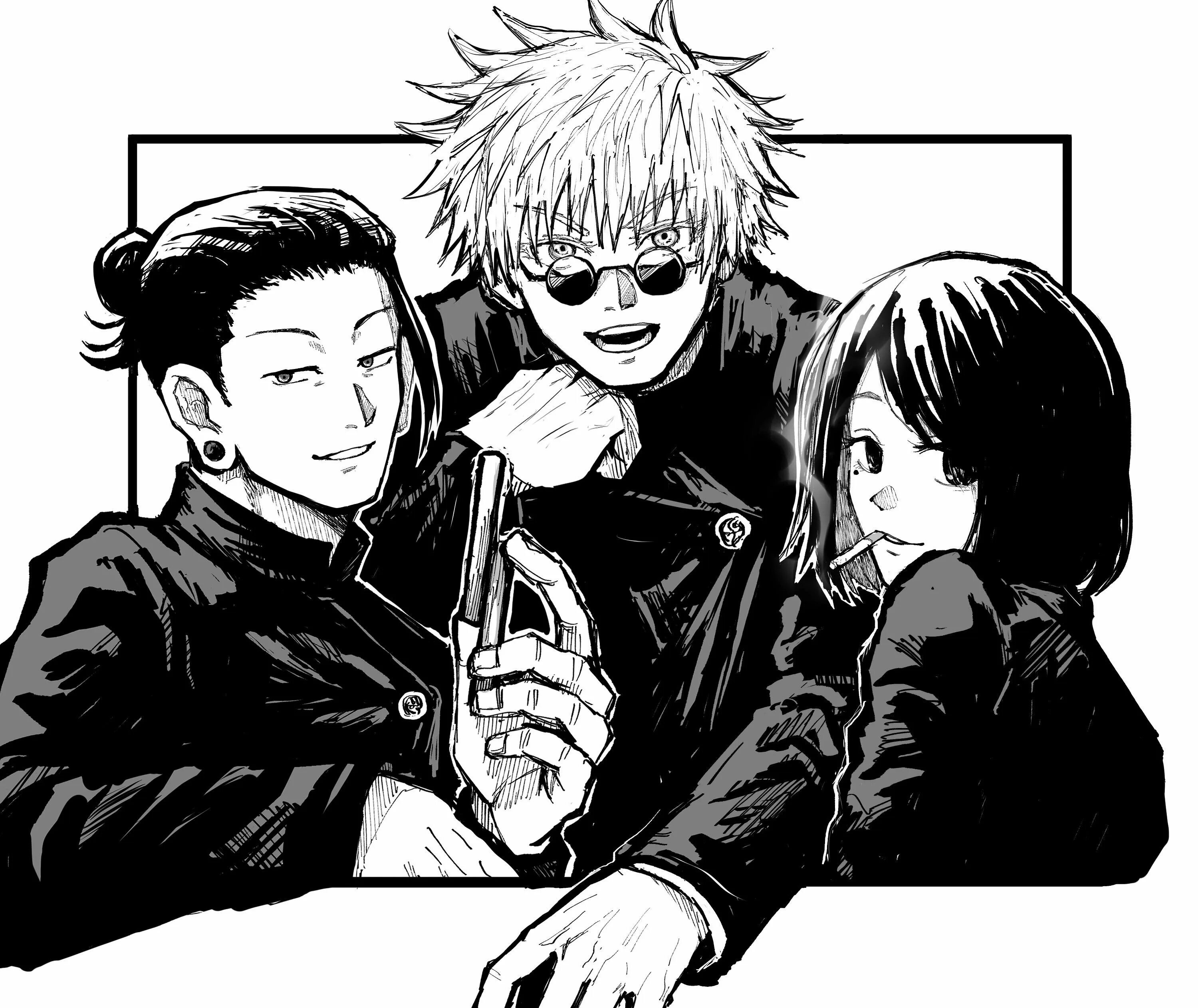 Годжо против тоджи. Jujutsu Kaisen Годжо. Jujutsu Kaisen Мива.