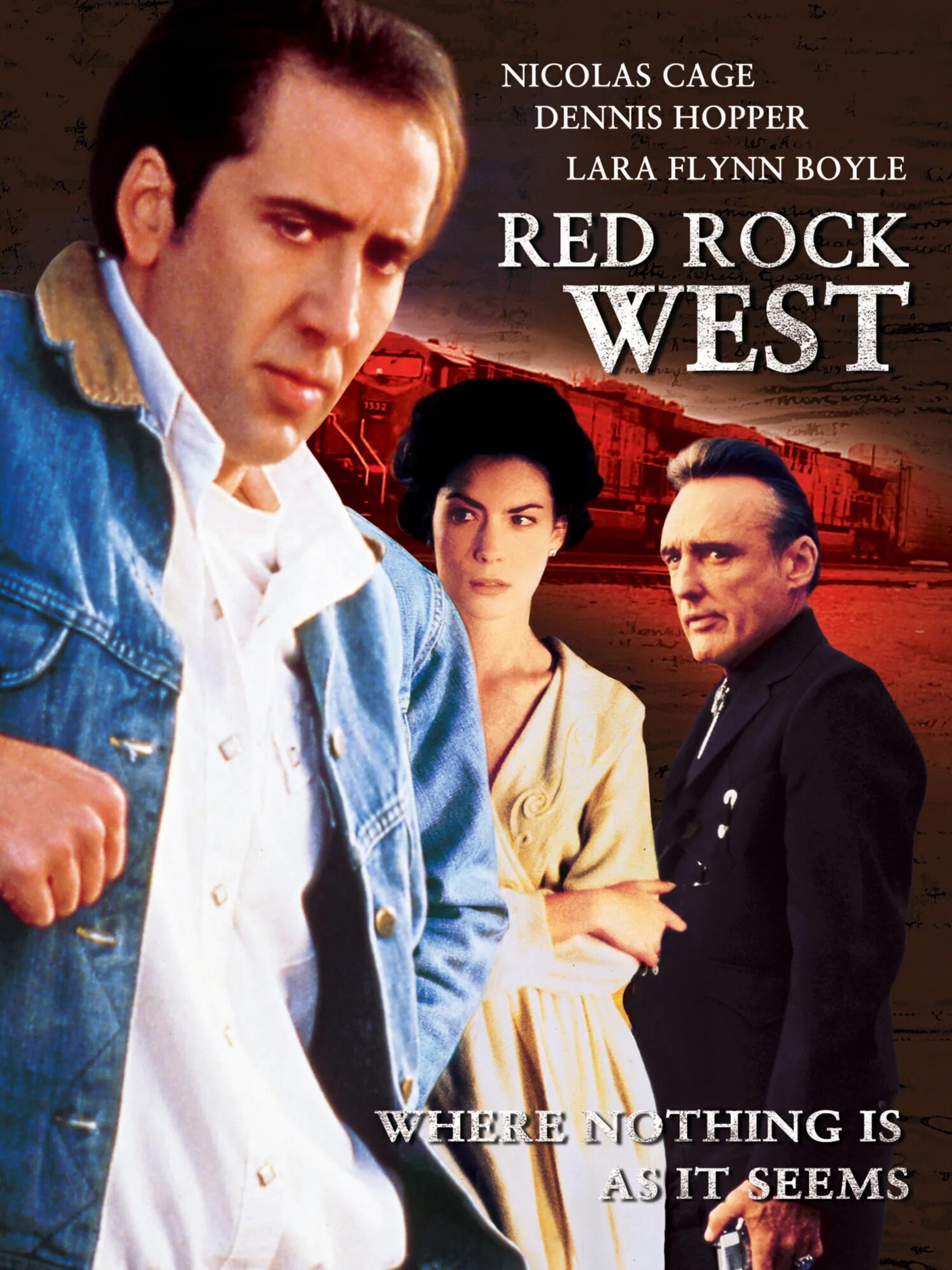 Red Rock West 1992. Придорожное заведение 1993. Николас Кейдж придорожное заведение. Red Rock West 1993 poster. Придорожное заведение 1992