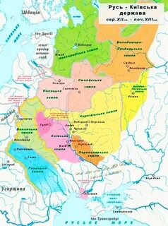 Все территории руси
