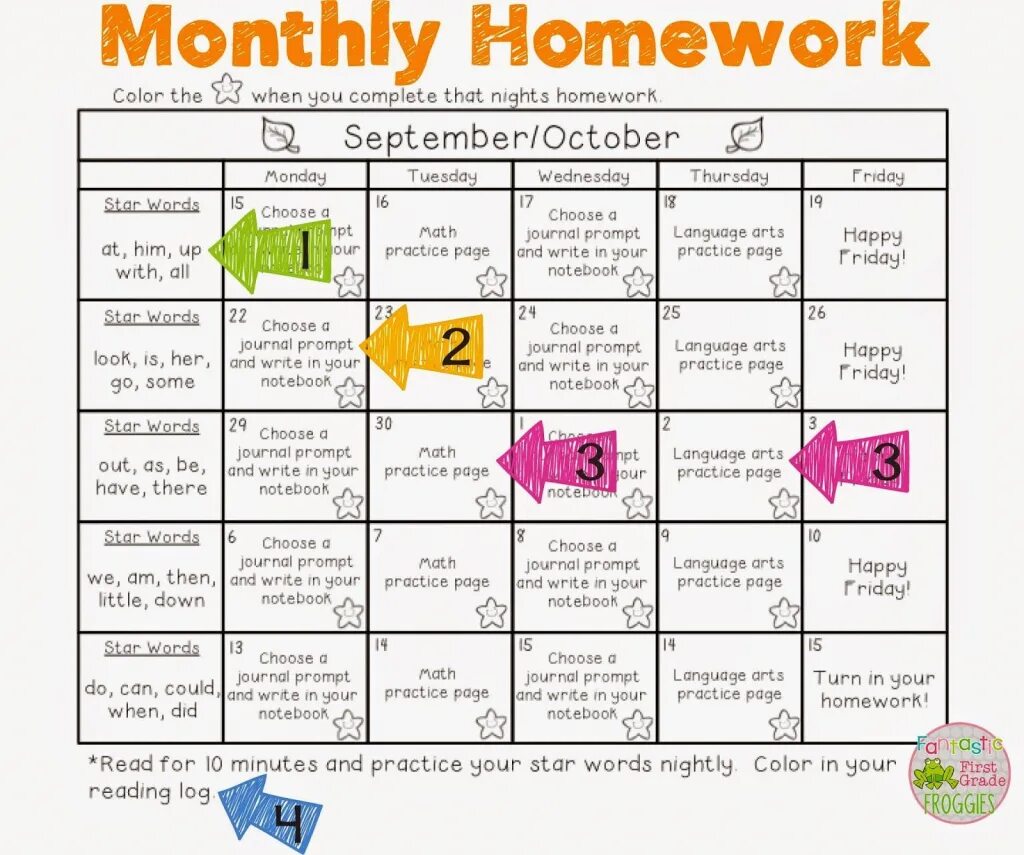 One night word. Monthly homework Chart. English homework. Журнал language monthly. Monthly House | дом на месяц.
