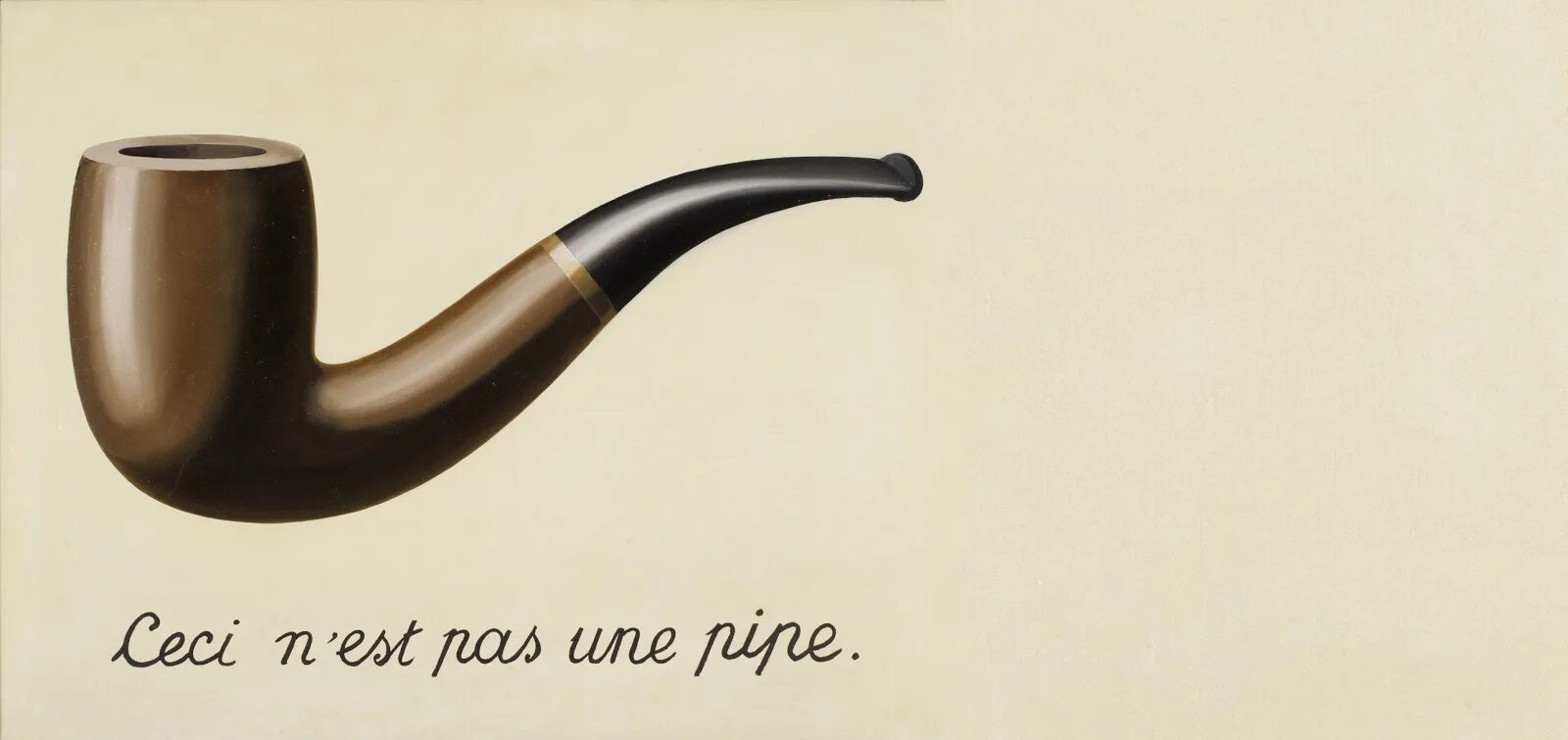 Et ce n est pas. Картина это не трубка. Magritte Pipe. Ceci французский. Это не трубка Магритт.