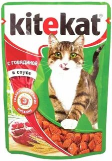 Корм для кошек китекат