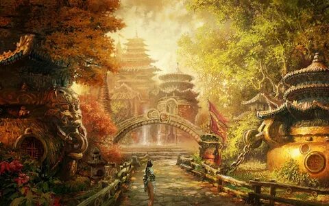 Fantasy HQ wallpapers and pictures 1920x1200 Wallpaper, Art Wallpaper, Asia...