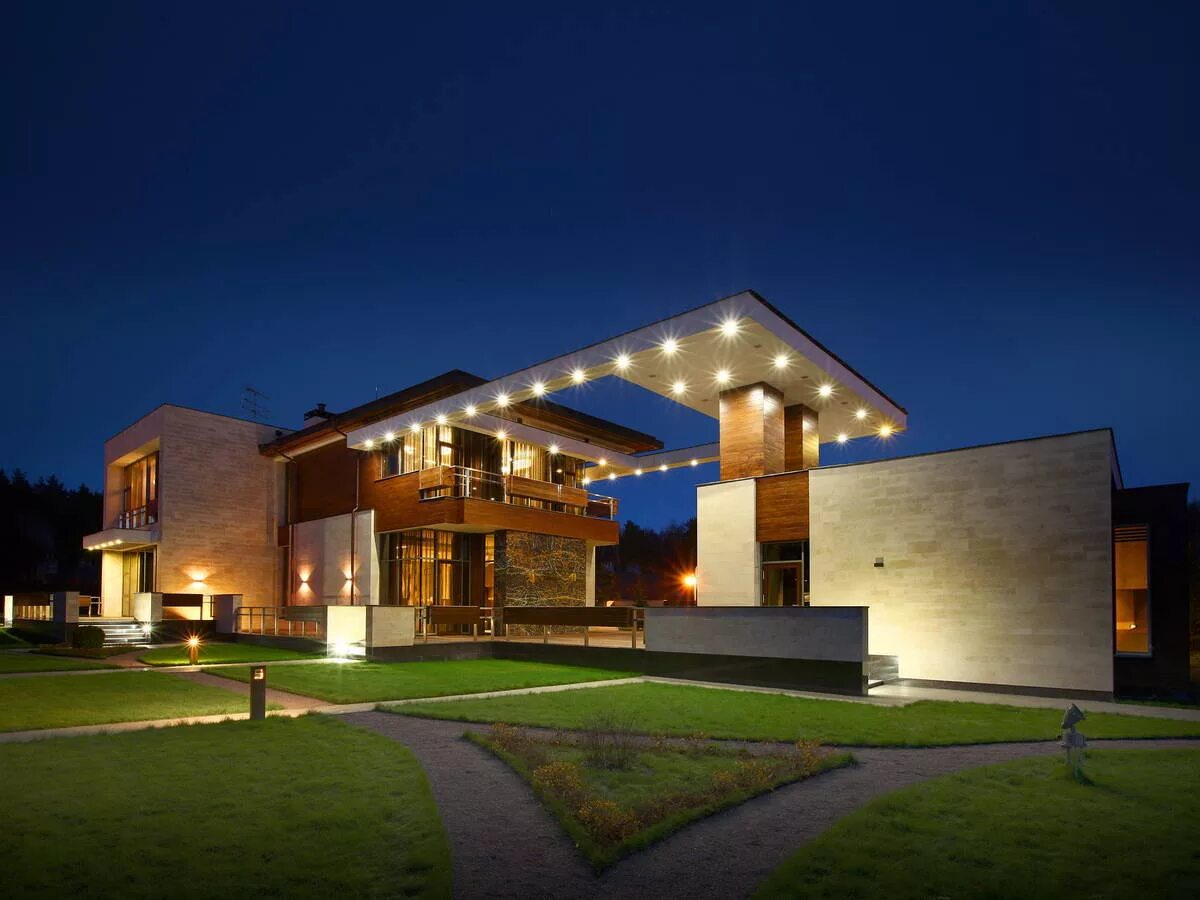 Предоставляется дом. Модерн дома в москве хаус. архитектурное бюро modern house. современный коттедж. загородный дом.
