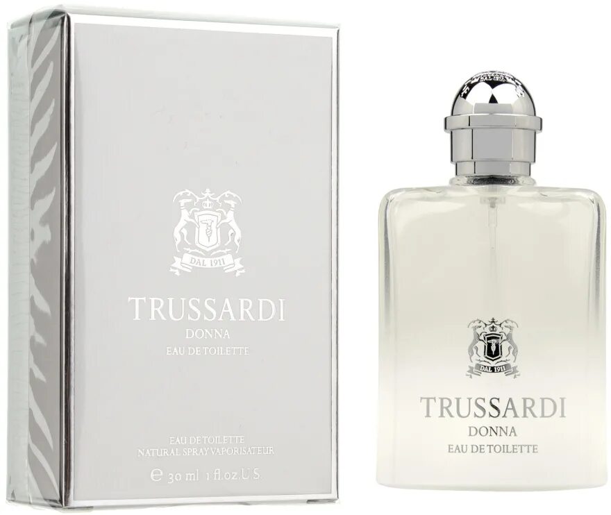 Trussardi donna eau de. Туалетная вода Trussardi Donna. Труссарди Донна 30 мл и 50 мл. Труссарди женские Donna. Trussardi Donna 5 мл.