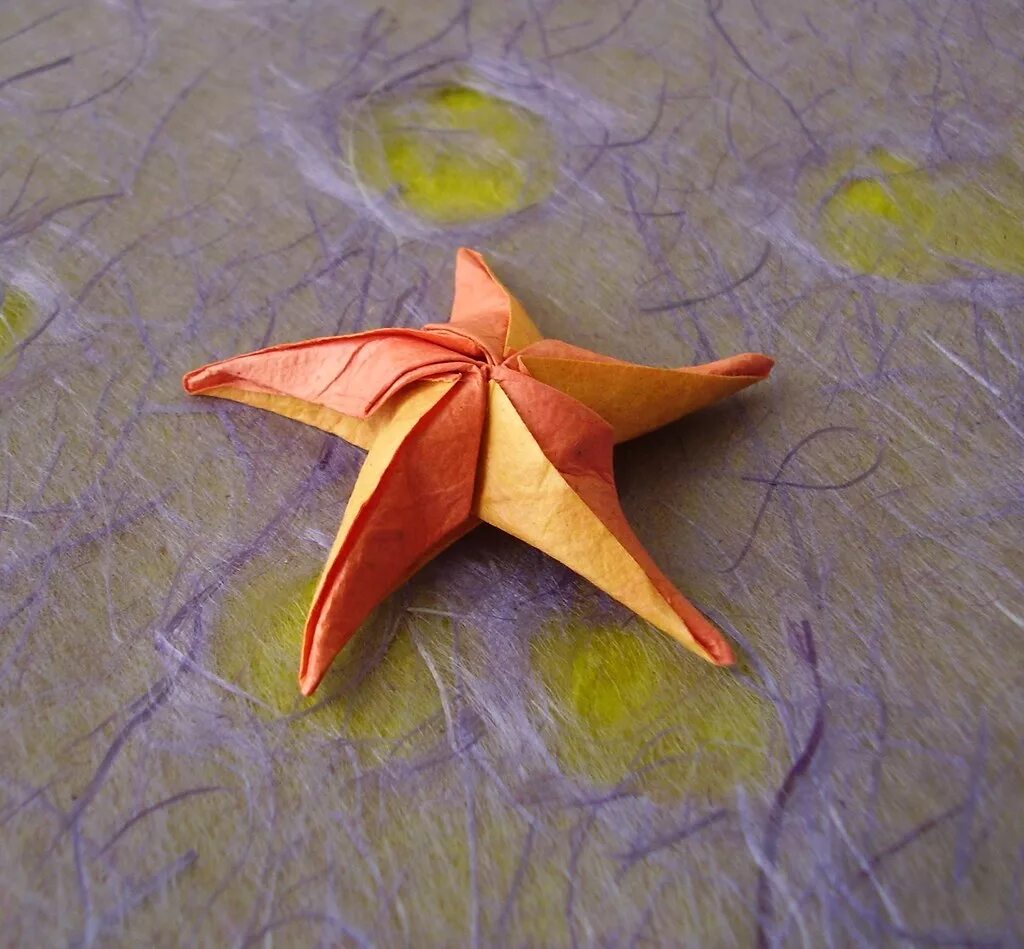 Оригами морской. Оригами морская звезда. Морская звезда из бумаги. Морская звезда поделка. Морская звезда из бумаги объемная.