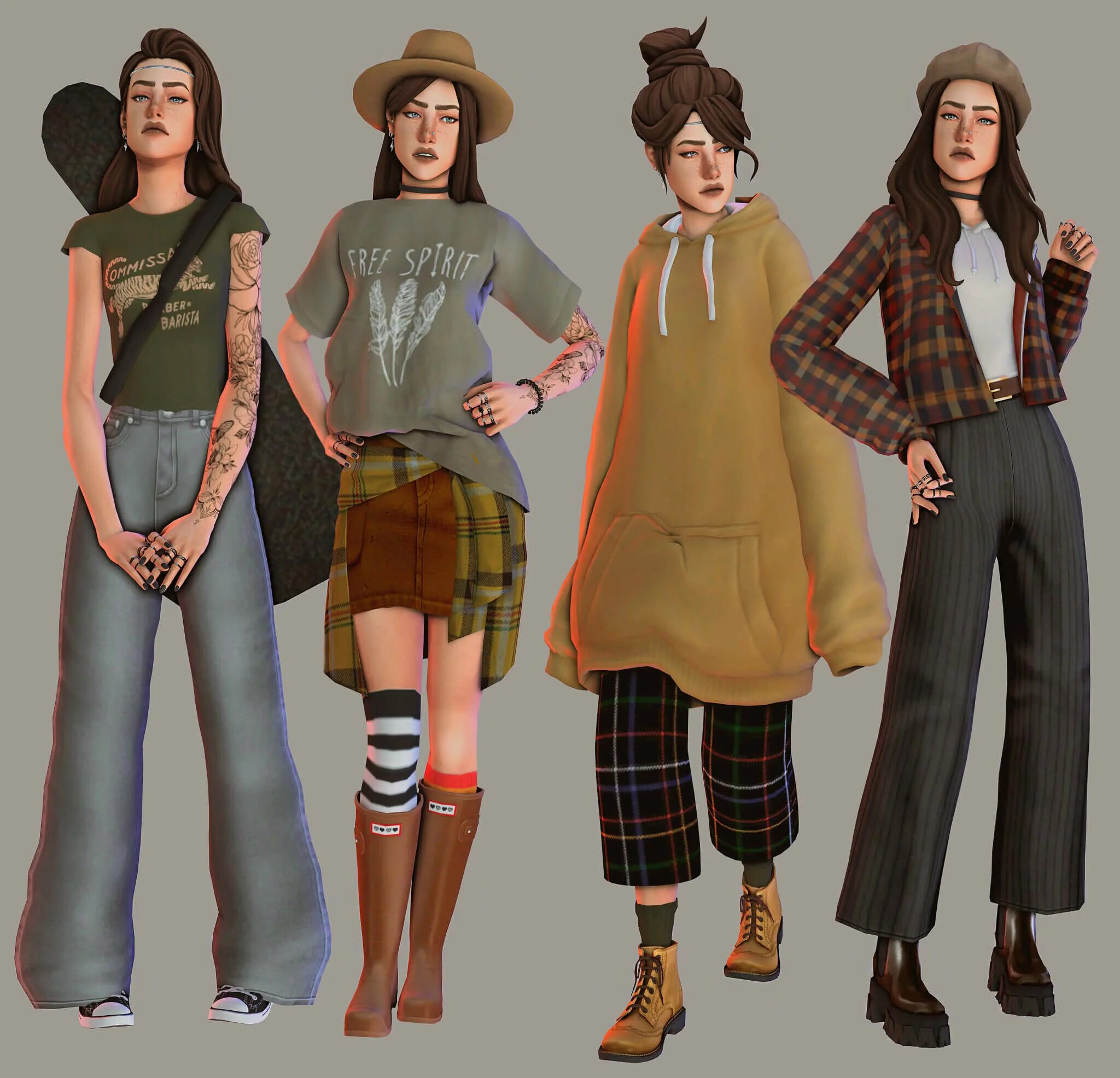 Maxis mixed. SIMS 4 Lookbook. Симс 4 лукбук. Симс 4 Юдит Уорд. SIMS 4 хиппи.