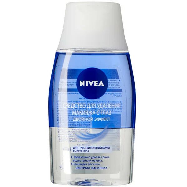 Двухфазные средства для снятия макияжа с глаз. Nivea средство д/снятия макияжа с глаз двойной эффект 125мл/. Нивея средство для снятия макияжа с глаз 125 мл. Нивея лосьон для снятия макияжа. Нивея двухфазная смывка для глаз.