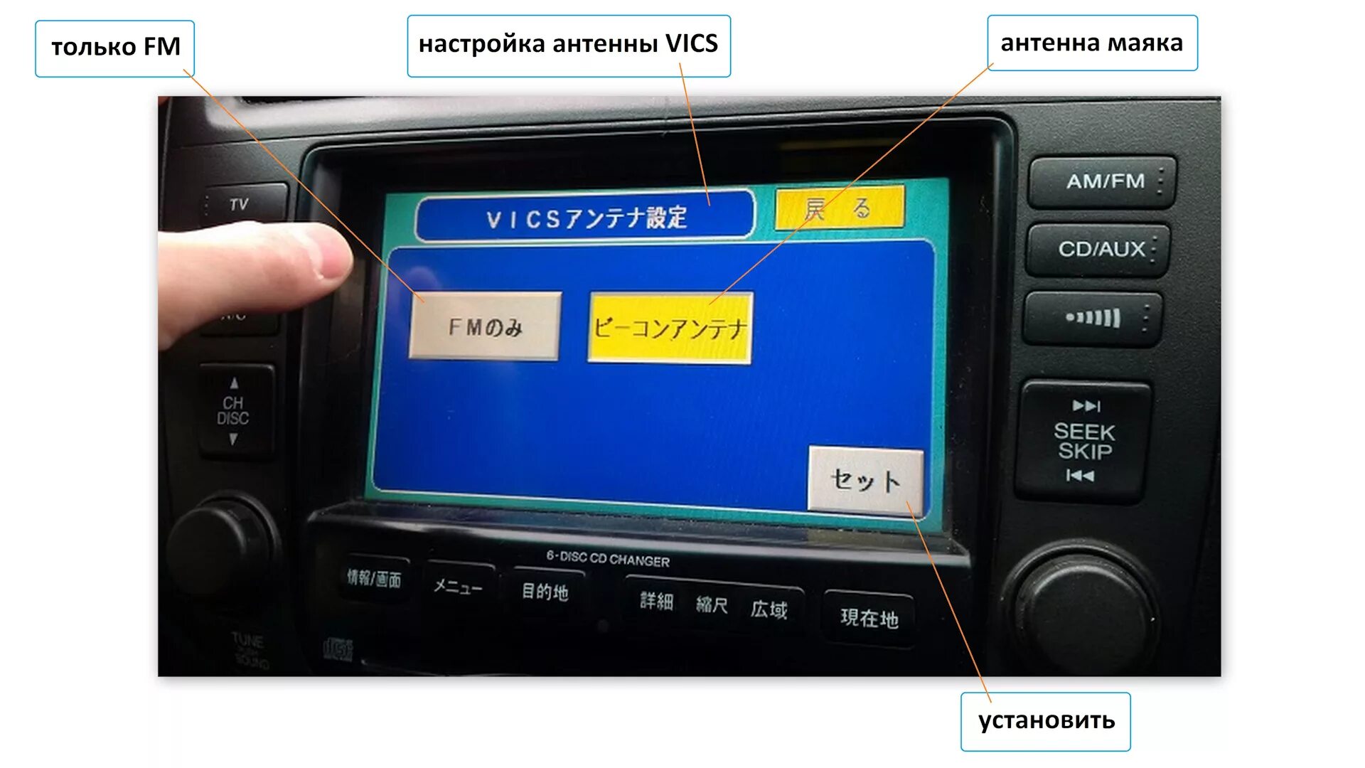 Honda перевод. Русификация Honda internavi. Vics что это в автомагнитоле. Мазда с японского на русский. Магнитола интернави на Хонда.