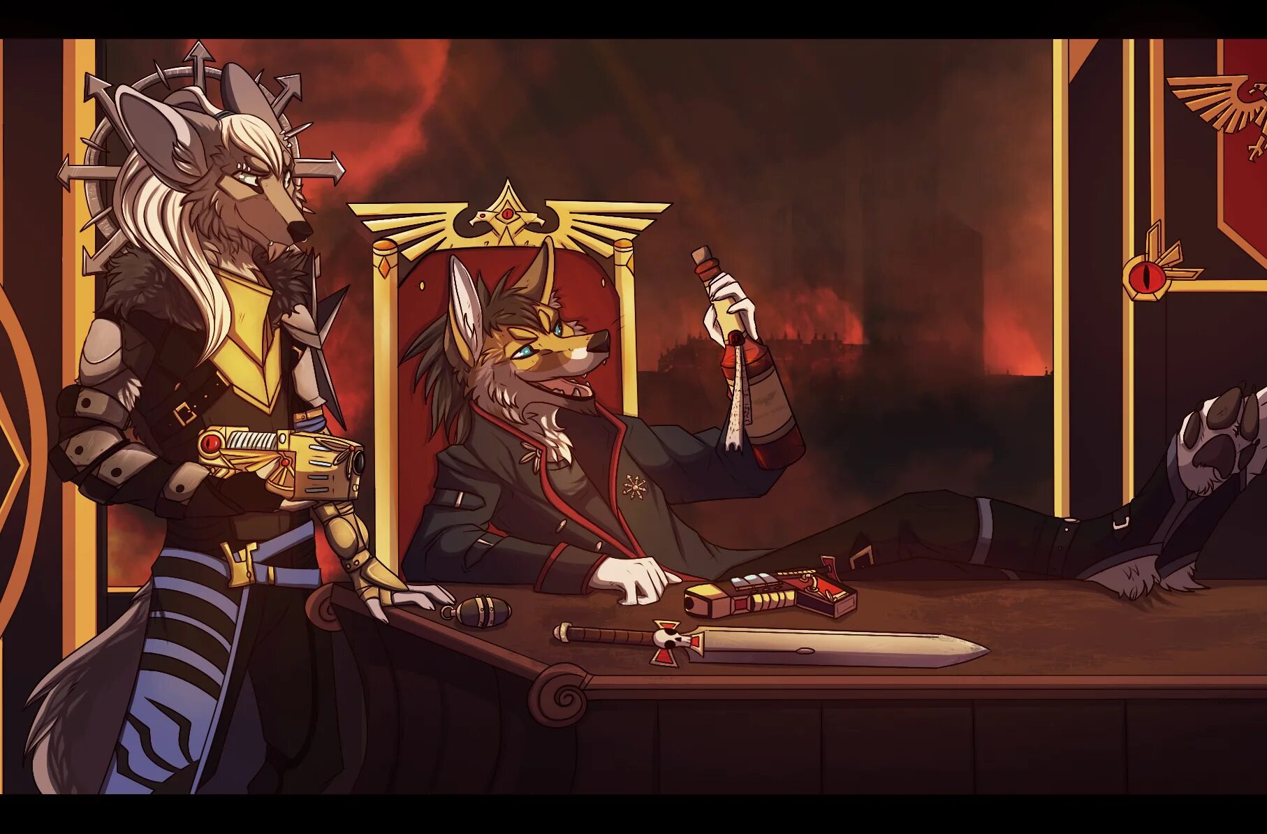 Волк ассасин. Furry crusades. Вархаммер 40000 против фурри. Лондон сити ящеры. Furry crusades.