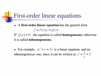 For example line